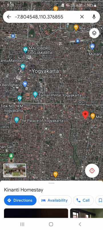 rumah di tengah kota yogya 1km dari malioboro