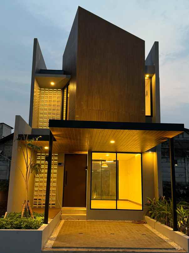 rumah estetik modern dikawasan bintaro jaya sektor 2