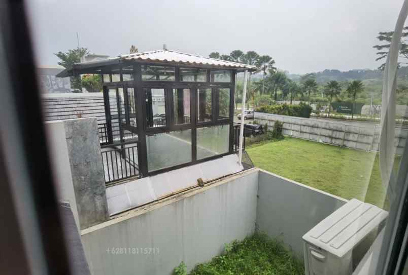 rumah hook sentul city 2 lantai siap huni