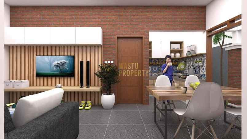 rumah investasi di borobudur cocok untuk home stay