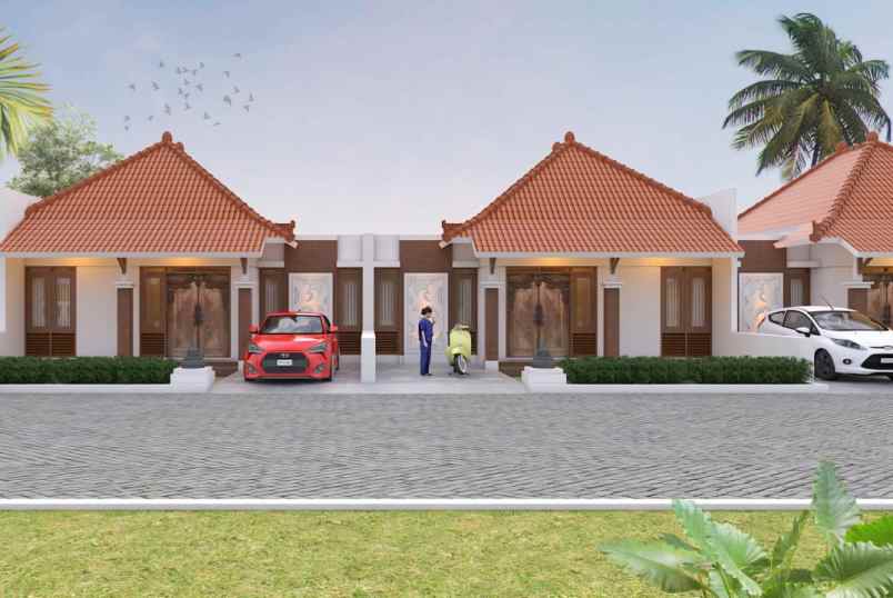 rumah investasi di borobudur cocok untuk home stay