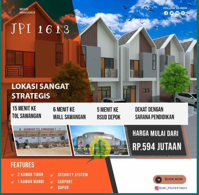 rumah jl h suhaemi jl parung