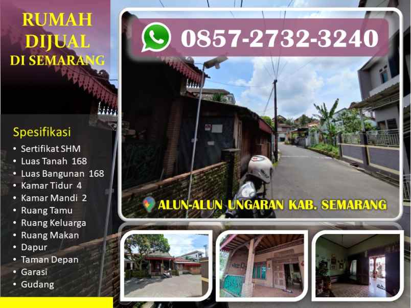 rumah jl kaligarang ungaran barat