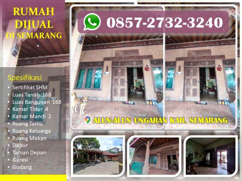 rumah jl kaligarang ungaran barat