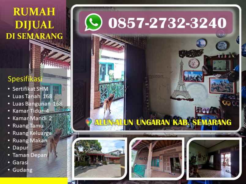 rumah jl kaligarang ungaran barat