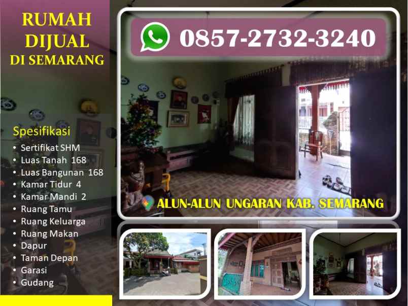 rumah jl kaligarang ungaran barat