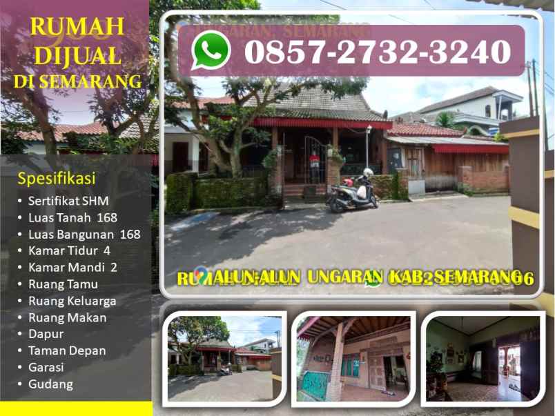 rumah jl kaligarang ungaran barat