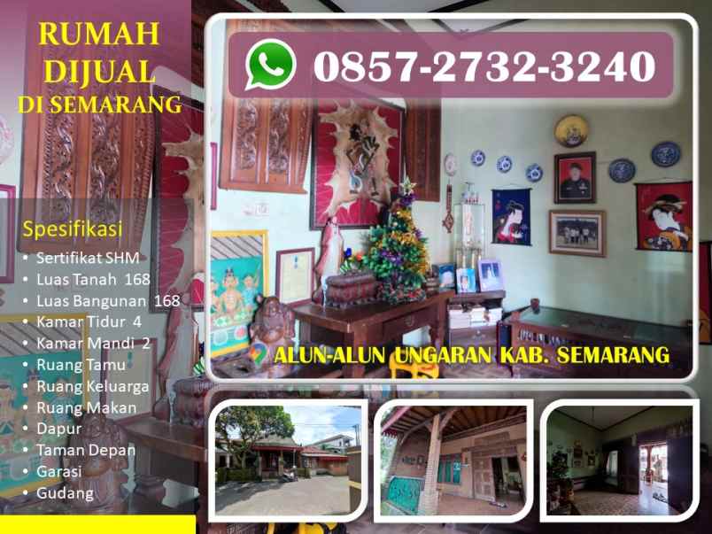 rumah jl kaligarang ungaran barat