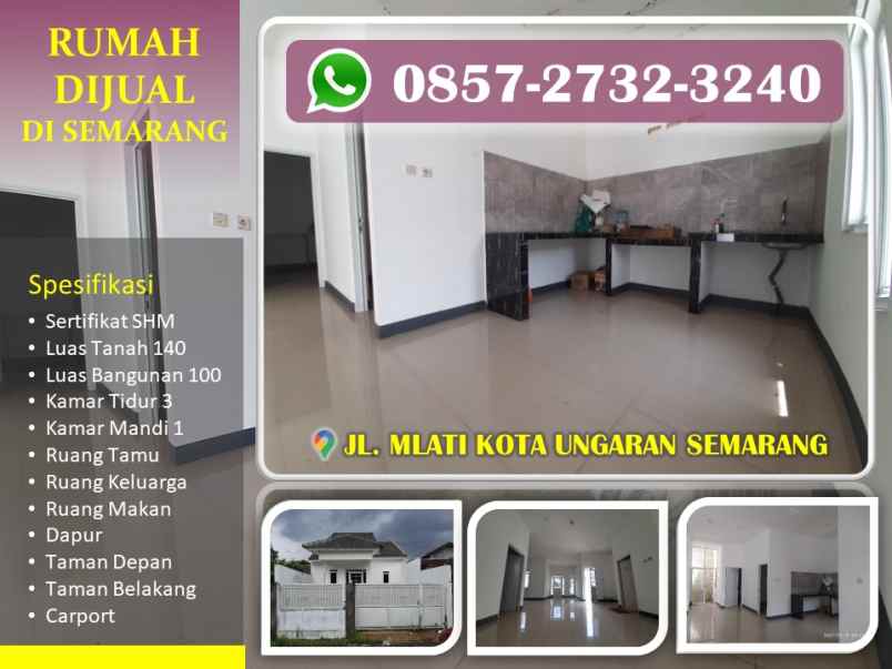 rumah jl mlati s parman ungaran