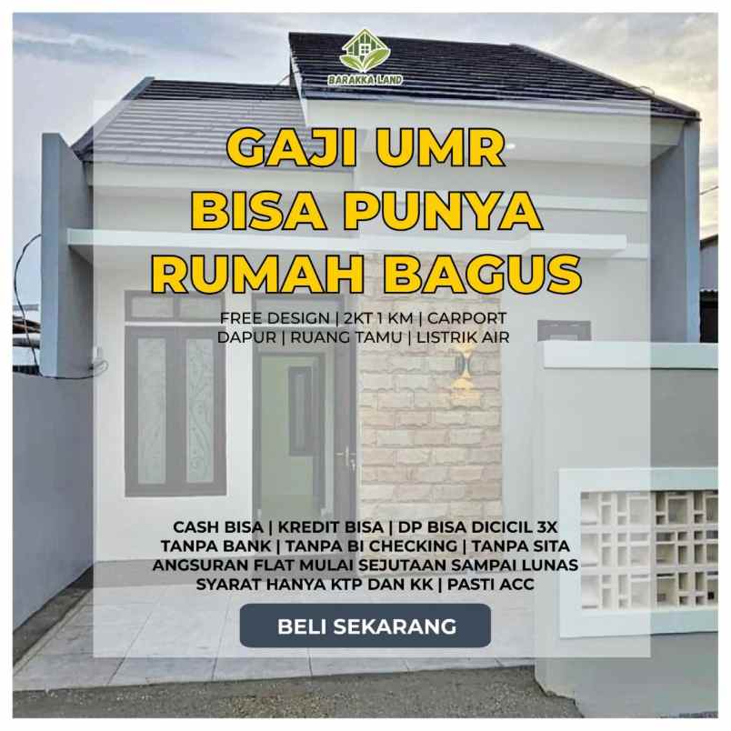 rumah kavling murah di kedamean