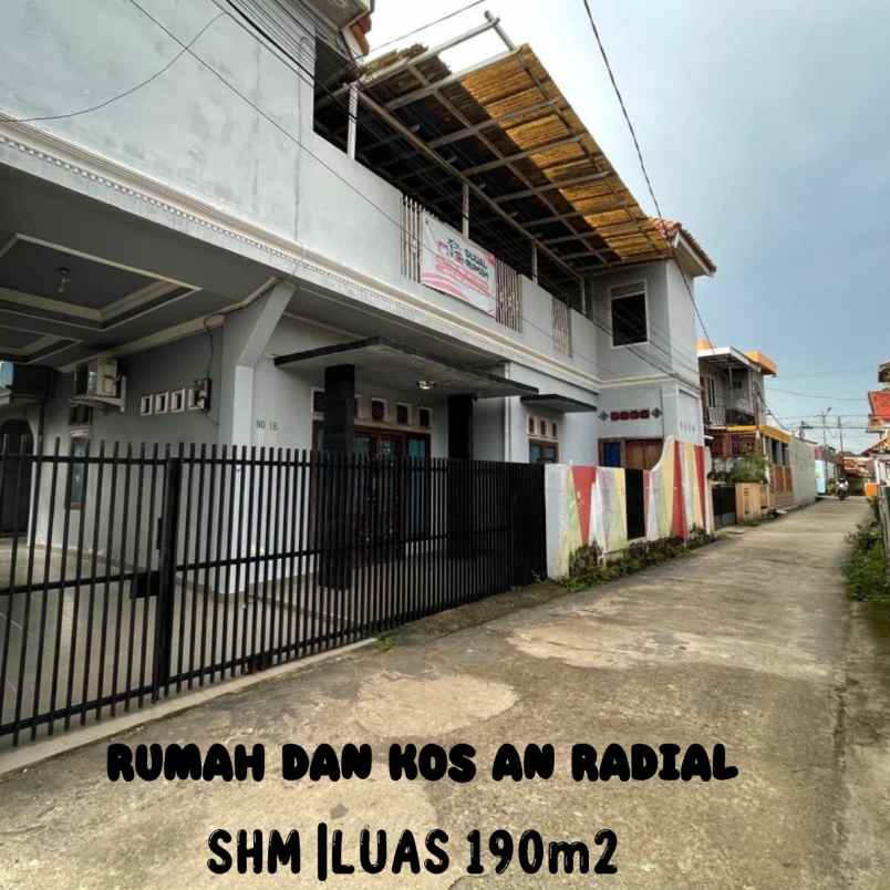 rumah kosan radial murah palembang