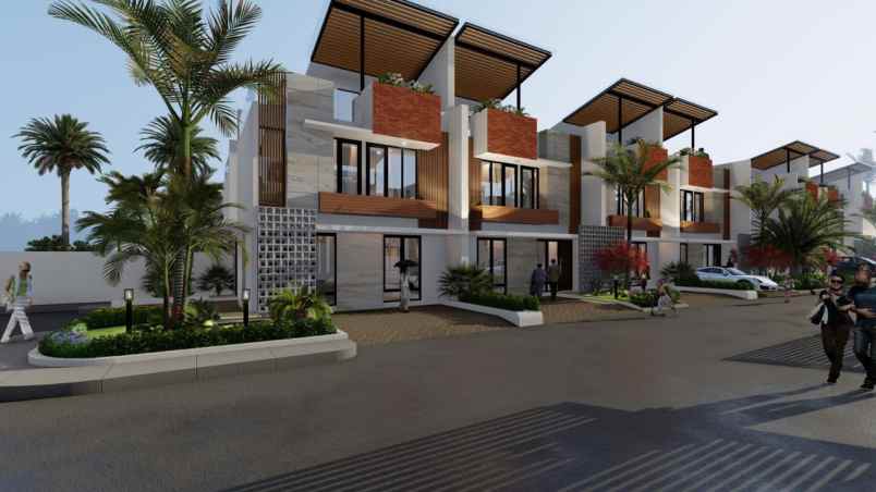 rumah mewah 2 lantai view kota bandung harga 900jt an