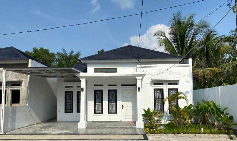 rumah minimalis dp 5 jt di jalan kapau sari pekanbaru