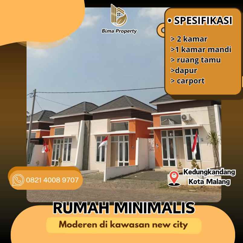 rumah minimalis moderen di kawasan new city