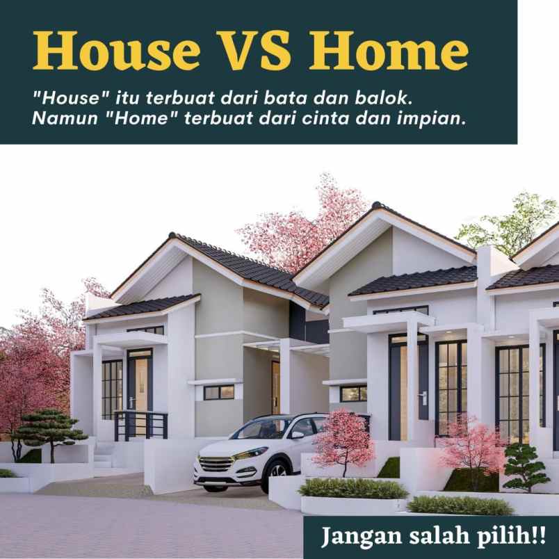 rumah modern 1 lantai di malang