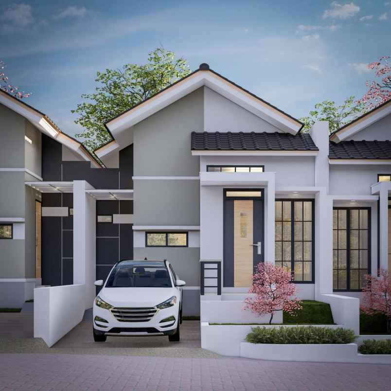 rumah modern 1 lantai di malang