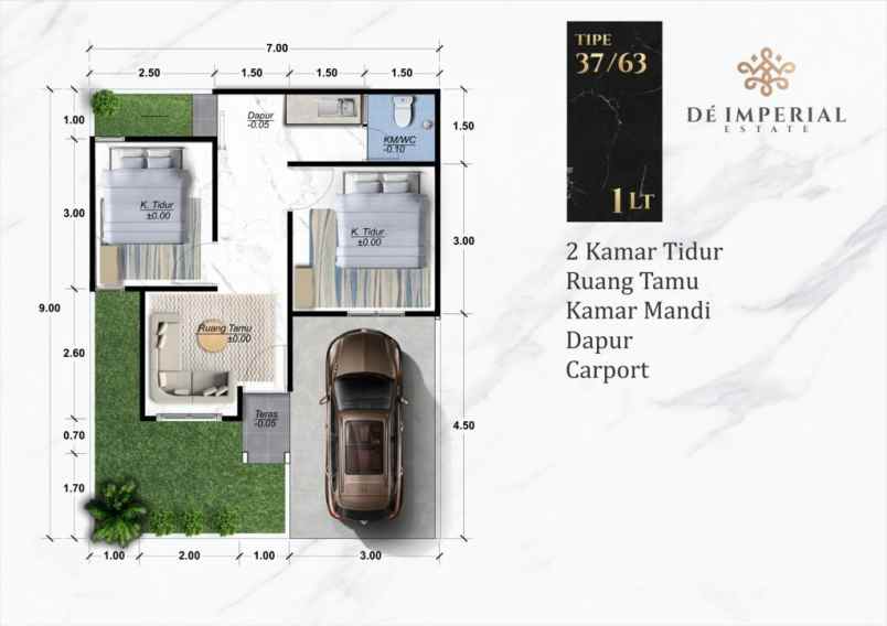 rumah modern mewah di karangploso