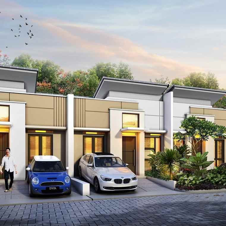 rumah modern murah bisa kpr galuh mas karawang