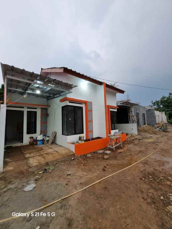 rumah murah akses mobil di pondok rajeg cibinong