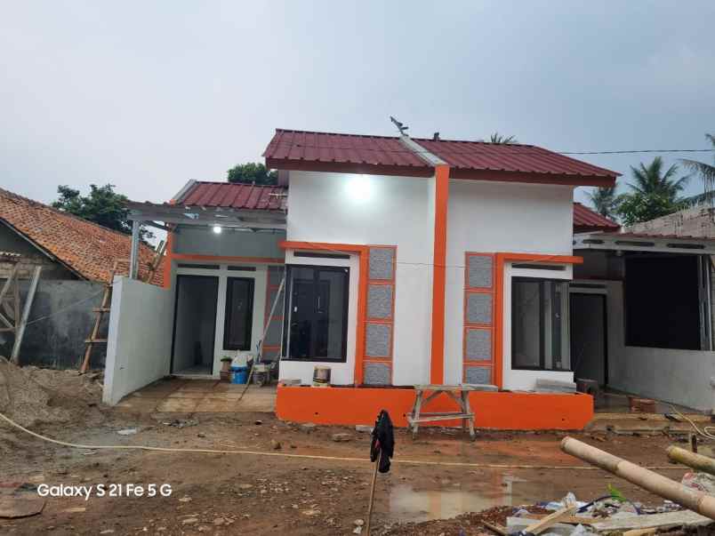 rumah murah akses mobil di pondok rajeg cibinong