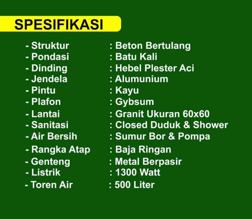 rumah murah dan strategis dekat sumarecon bekasi