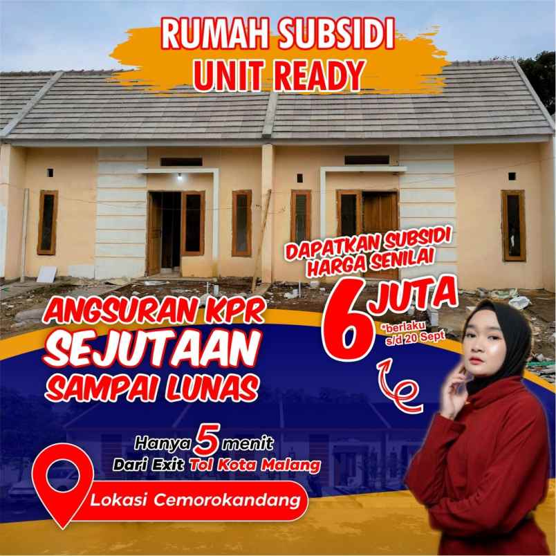 rumah murah subsidi siap bantu sampai acc kpr