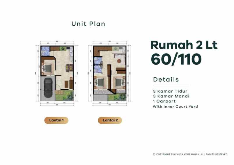 rumah premium di purinusa kembangan jakarta barat