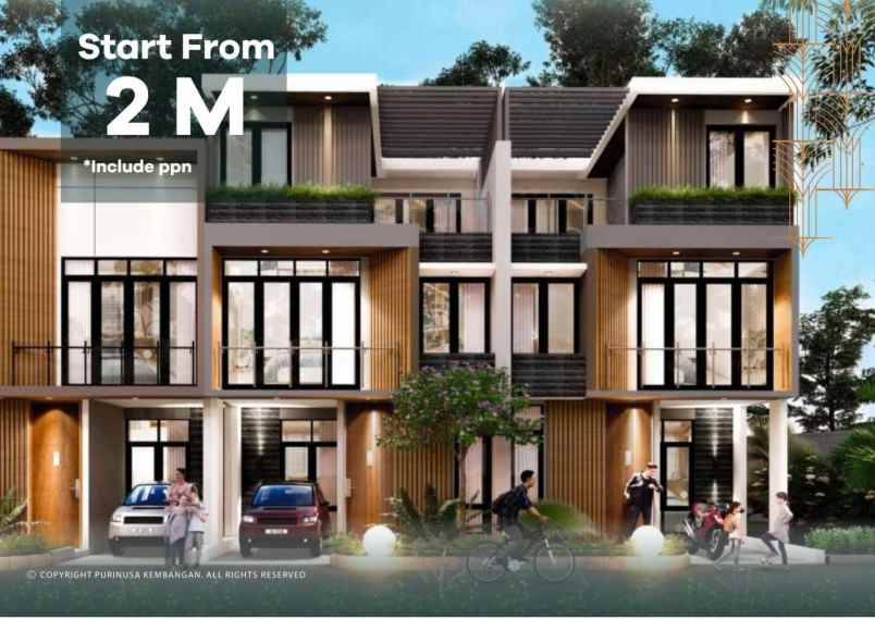 rumah premium di purinusa kembangan jakarta barat