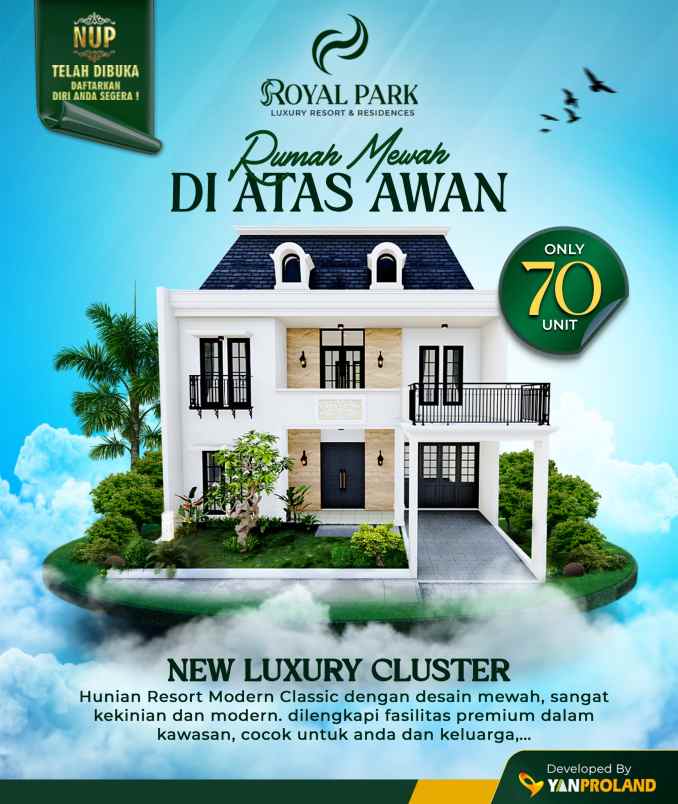 rumah resort bandung barat rumah di atas awan