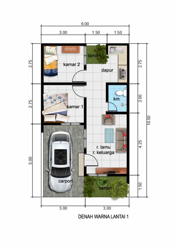 rumah rose garden 4 jl koja 2