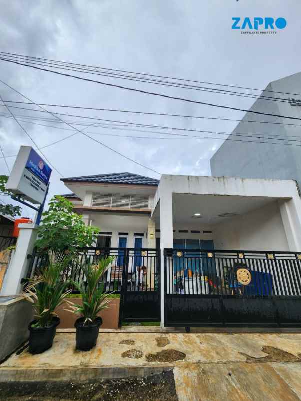 rumah siap huni full furniture di parak karakah