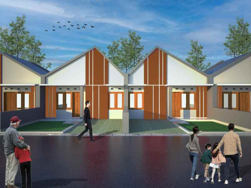 rumah subsidi desain modern murah di moyudan sleman