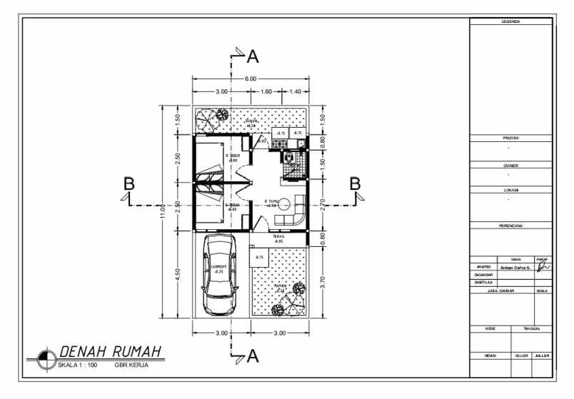 rumah subsidi desain modern murah di moyudan sleman