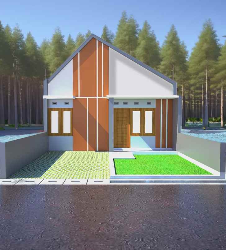 rumah subsidi desain modern murah di moyudan sleman