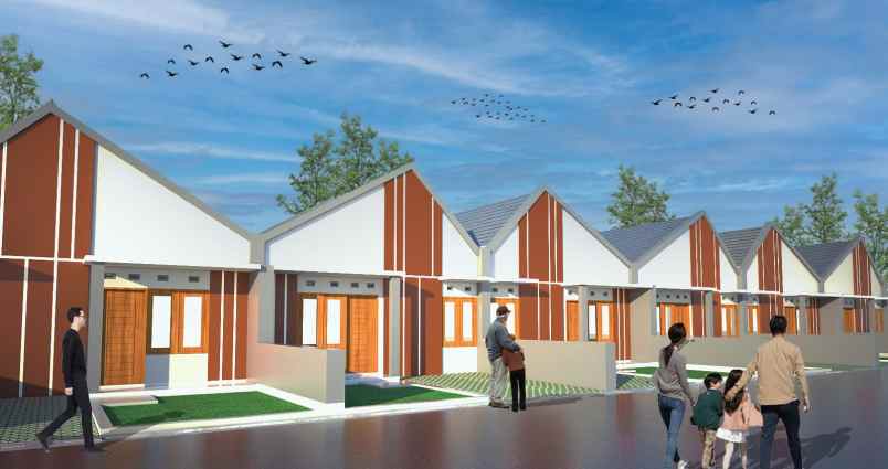 rumah subsidi desain modern murah di moyudan sleman