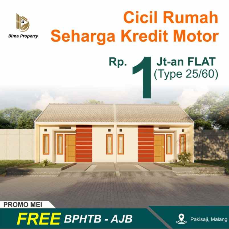 rumah subsidi siap akad free bphtb ajb