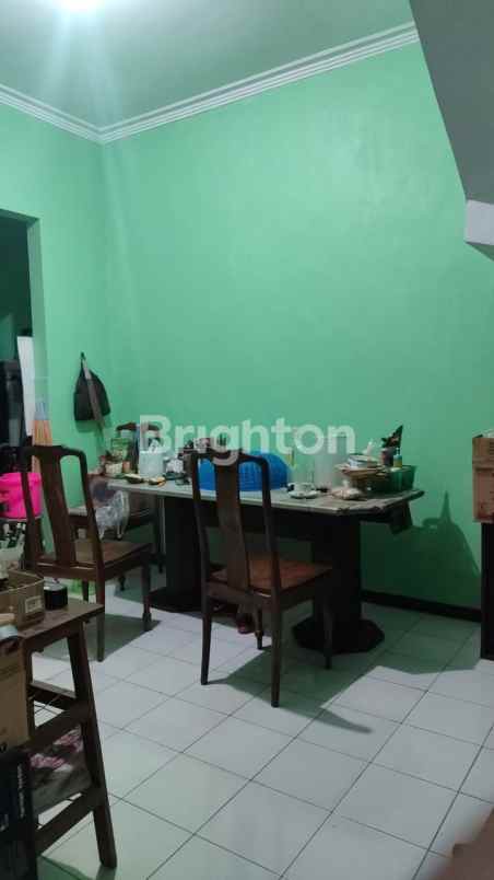 rumah sutorejo row jalan 2 mobil lebar 9 hadap utara