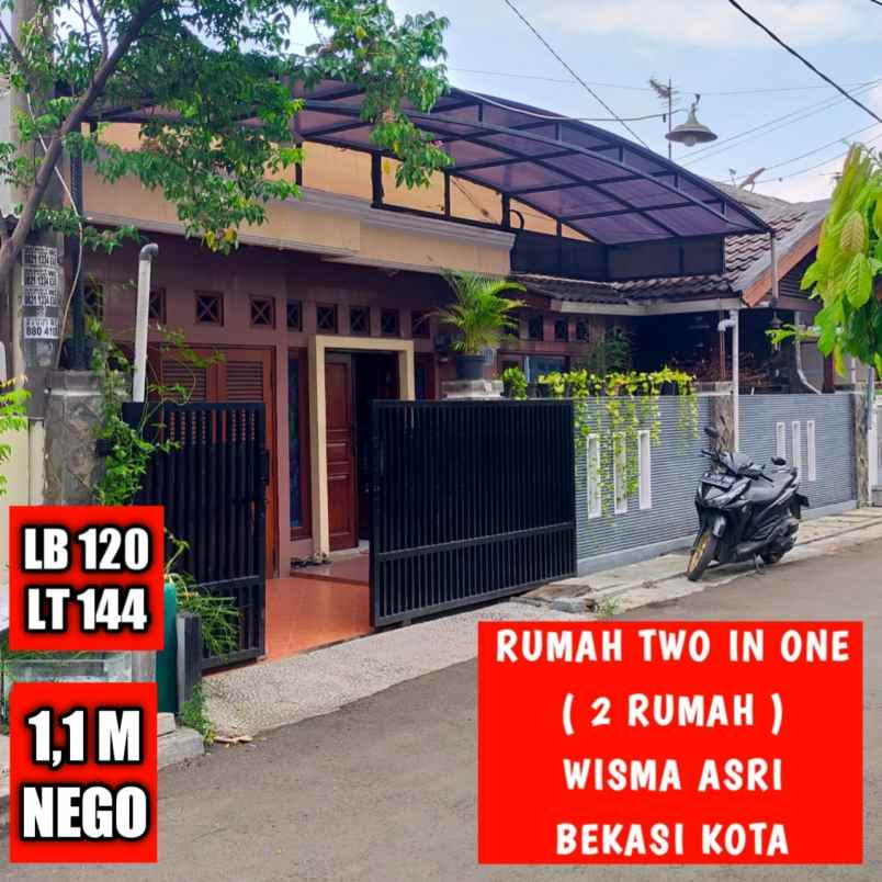 rumah wisma asri bekasi kota