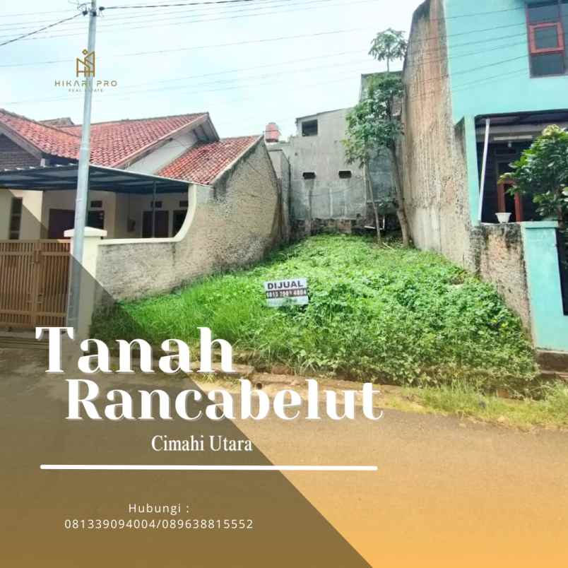 tanah jl abdul syukur rancabelut padasuka cimahi