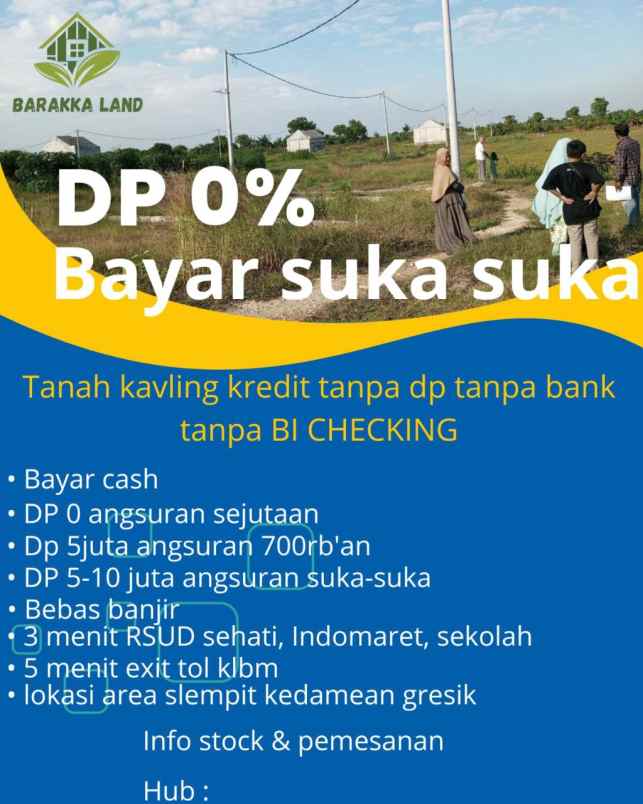 tanah kavling barraka land murah