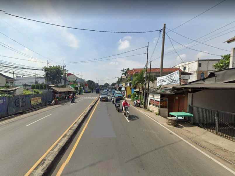 tanah kosong komersial dijual di jalan raya bogor