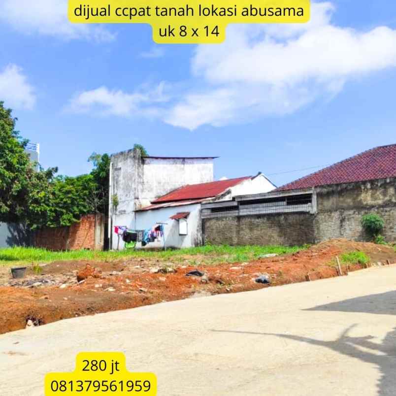 tanah lokasi jl sukabangun 2 abusama