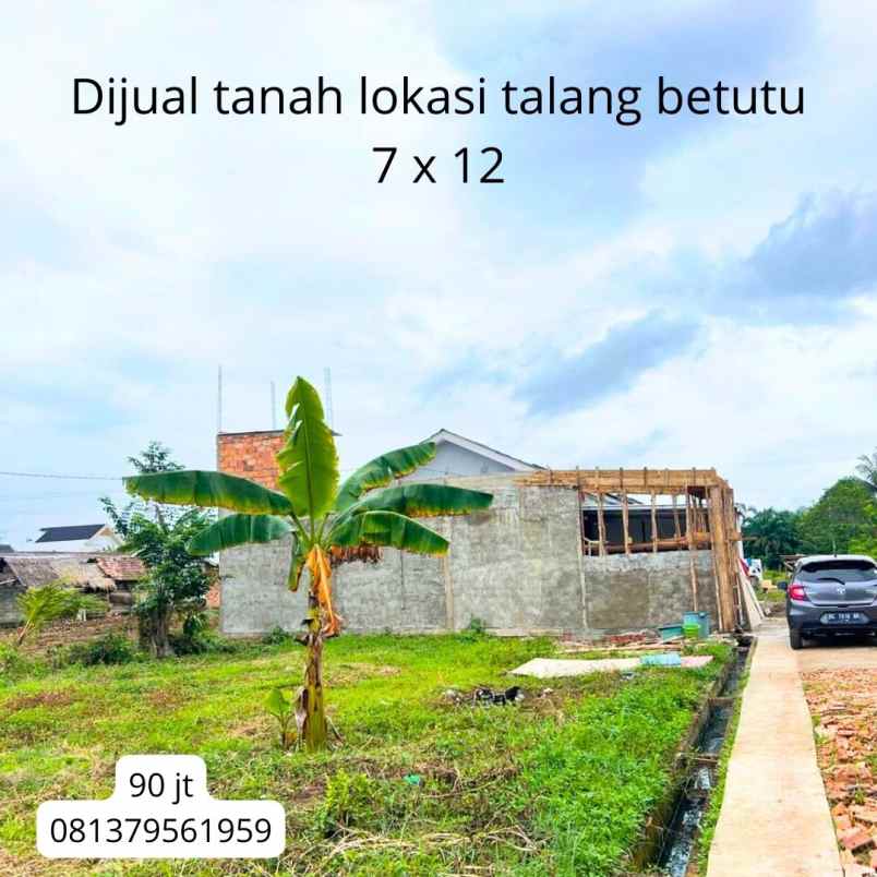 tanah murah lokasi talang betutu