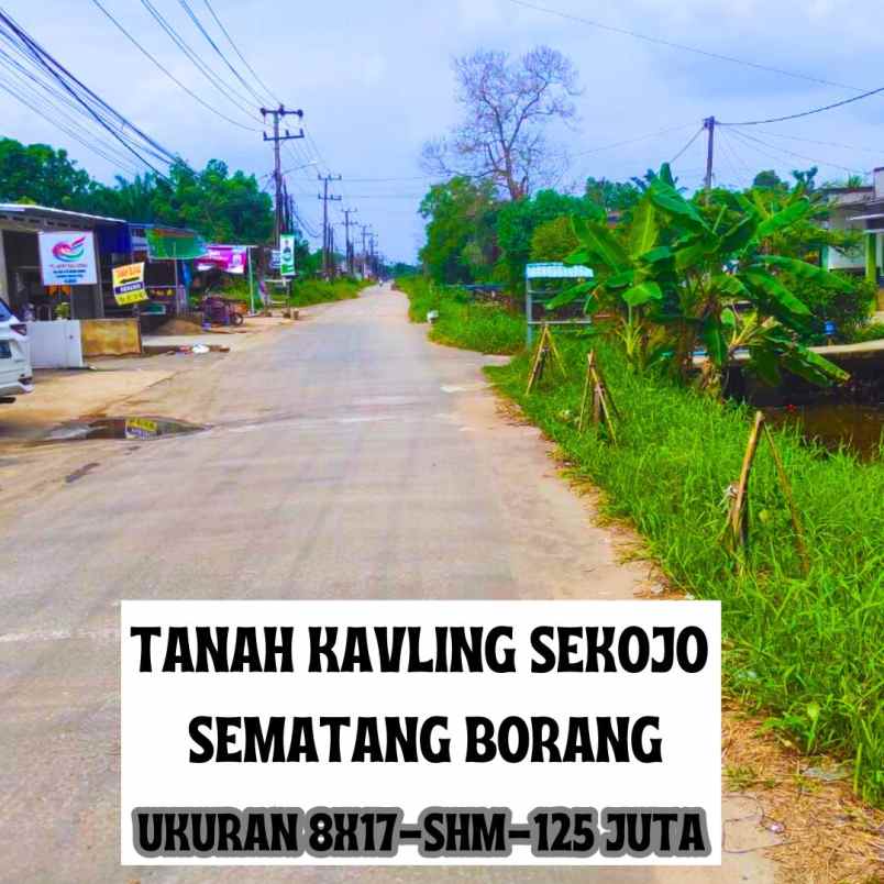 tanah sematang borang harga promo 50 juta