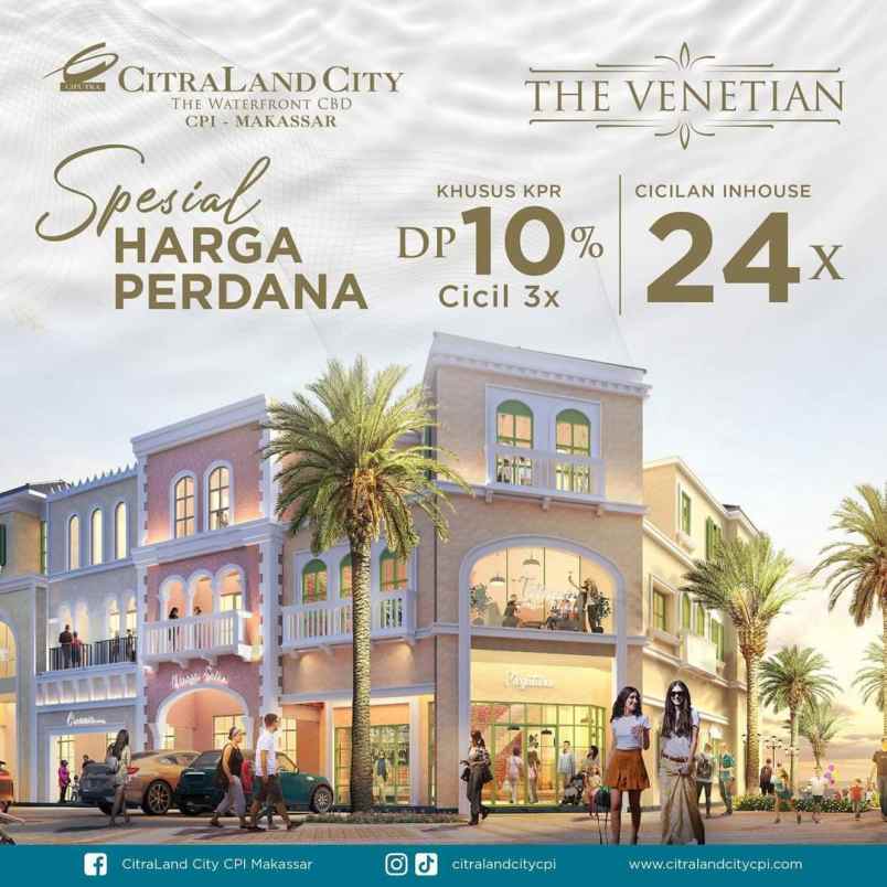 the venetian citraland city losari makassar