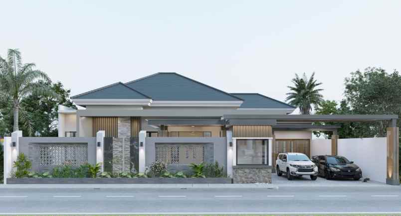 type 300 rumah mewah jl cemara gading komplek pemda