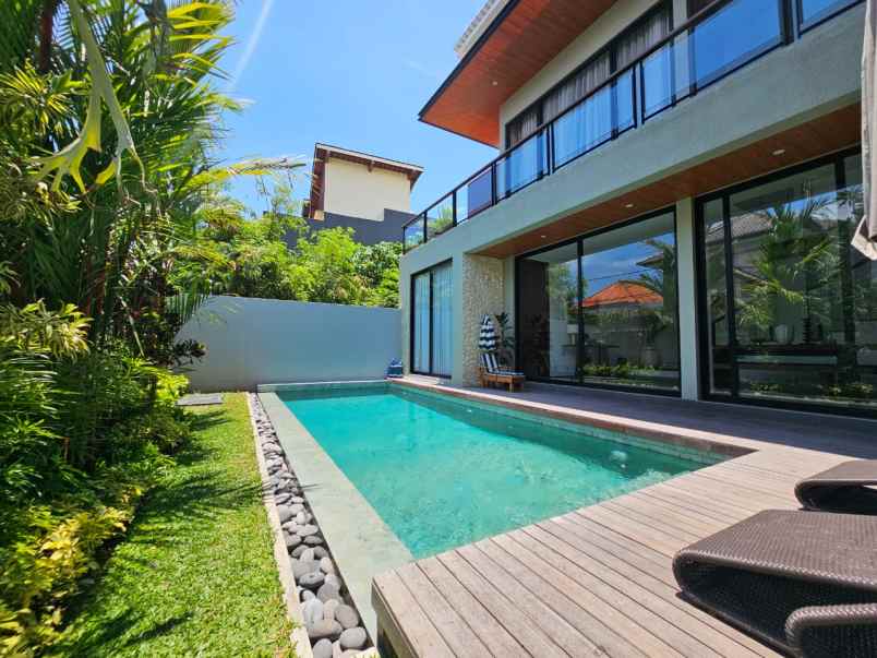 villa baru 4 kamar tidur di kerobokan bali