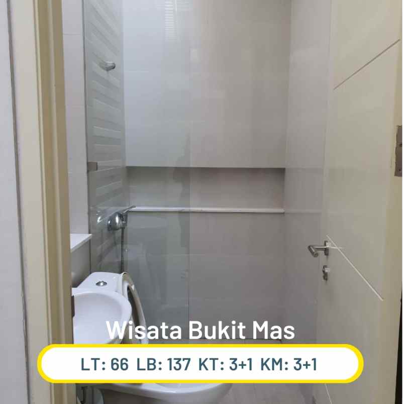 wisata bukit mas notredome siap huni townhouse