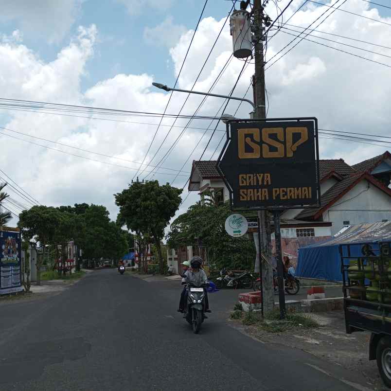 akses papasan di utara cluster green hill kaliurang