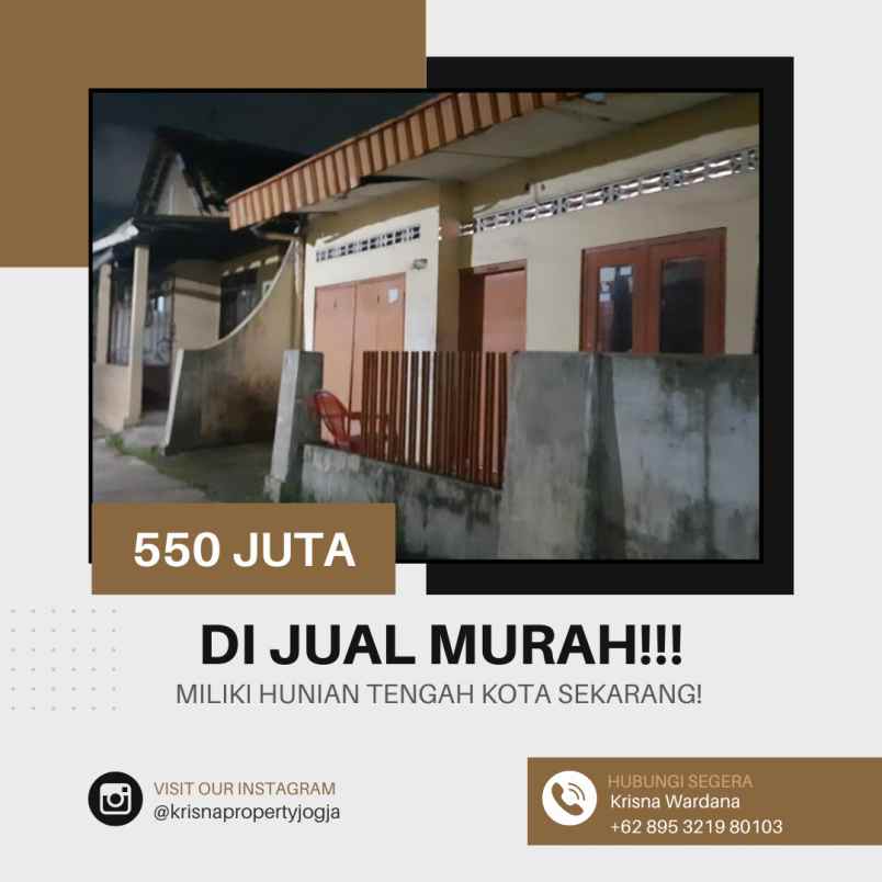 beli tanah bonus rumah bagus siap huni